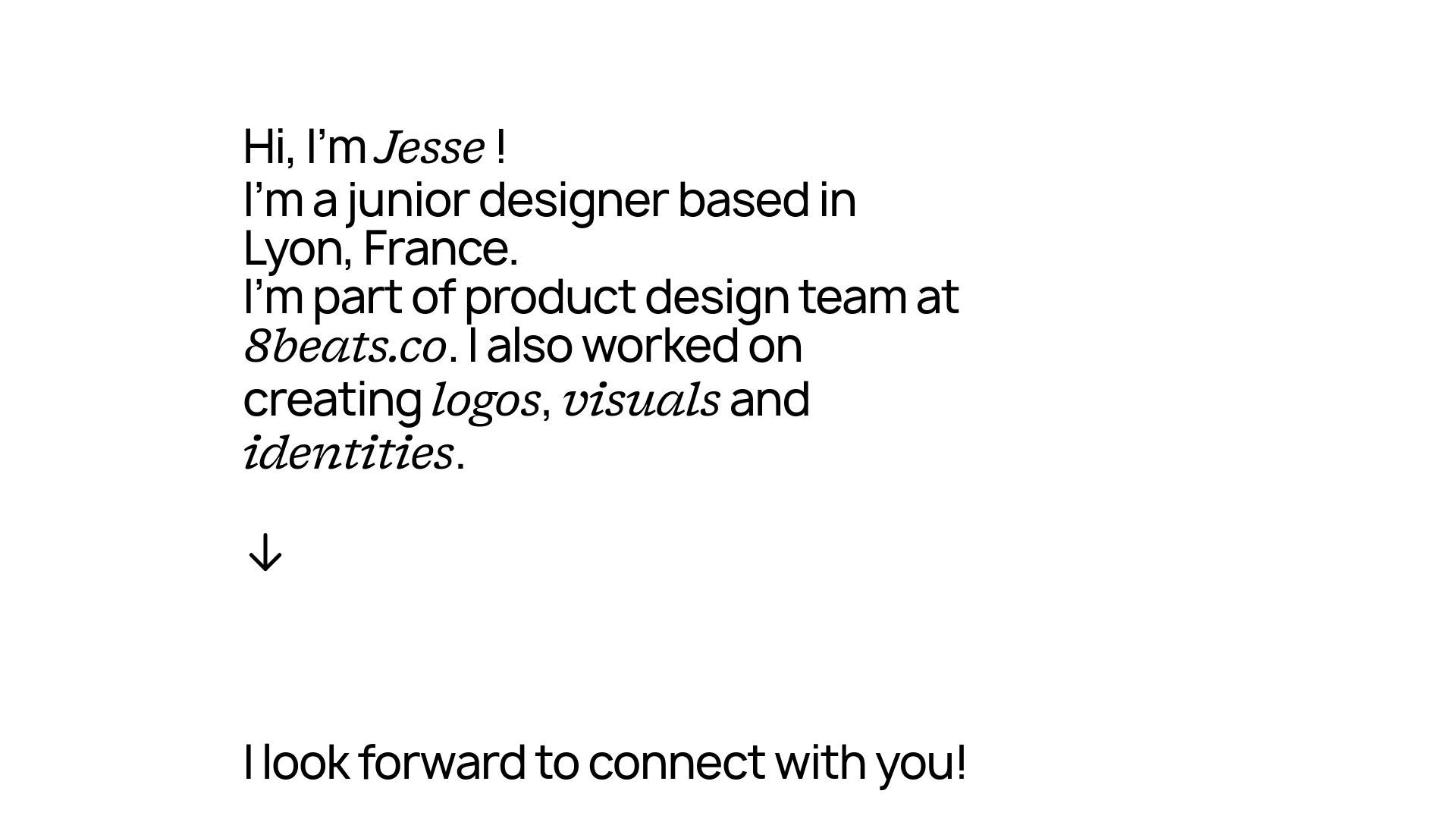 Portfolio view